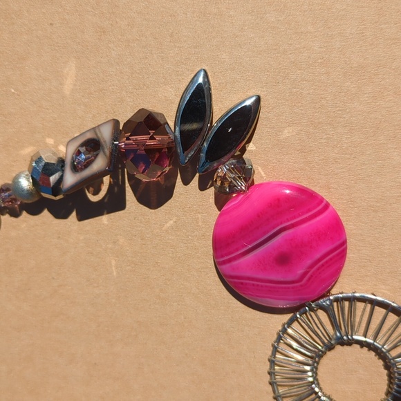 Vintage 2010s Bejeweled Statement Necklace - Picture 4 of 9